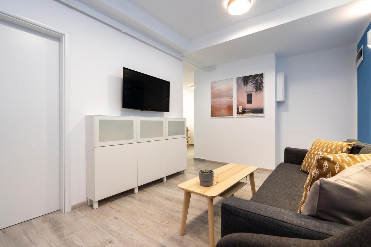 Blue Design Apartament In Magheru Bucarest Esterno foto
