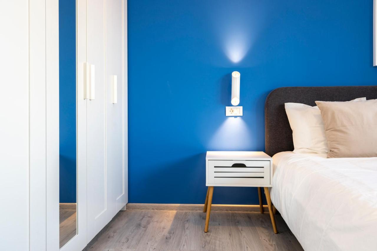 Blue Design Apartament In Magheru Bucarest Esterno foto